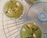抹茶とホワイトチョコのカップケーキ✾作り方8写真