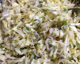 あまりごはんで小麦粉なしのお好み焼き作り方1写真