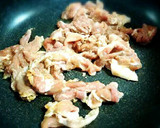 新たまねぎと豚こまの生姜焼き作り方5写真