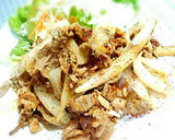 新たまねぎと豚こまの生姜焼き作り方8写真