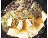 簡単!☆フライパンde☆肉豆腐作り方5写真