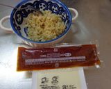 最速のレンジで丸美屋の麻婆豆腐の素の丼作り方1写真