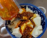 最速のレンジで丸美屋の麻婆豆腐の素の丼作り方5写真