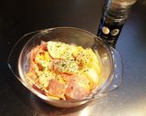 具が大きい！！ハム卵マヨの水菜サラダ。作り方7写真