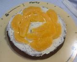 マスカルポーネとオレンジのチョコケーキ作り方6写真