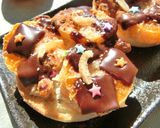トロっと生チョコ⋆温州ミカンのトースト作り方8写真