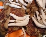 きのことゴボウの煮込みハンバーグ❤作り方7写真