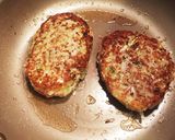 チーズがとろり。キャベツたっぷりバーグ作り方8写真