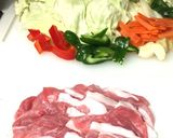 ヘルシー 簡単 回鍋肉!作り方1写真