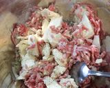 フライパンで豆腐とひき肉のシューマイ作り方1写真