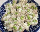 フライパンで豆腐とひき肉のシューマイ作り方5写真
