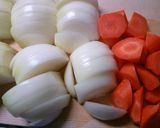 簡単♪節約にも！鶏むね肉で肉じゃが！作り方1写真