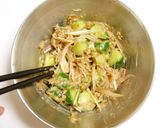 梅Q茗荷梅味噌和え作り方3写真