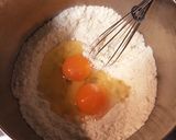 マシュマロ入りブラウニー作り方3写真