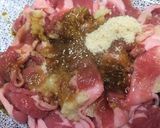 パワフルにんにくラム炒め作り方1写真