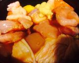 ほろほろ♡土鍋de簡単♬無水の肉じゃが★作り方1写真
