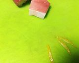 天ぷら屋さんの☆タコと柚子のお味噌汁作り方2写真