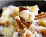 筑前煮リメイク☆とろろチーズ焼き作り方6写真
