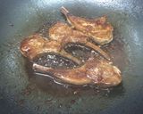 ディナー♫ラムチョップのソース焼き作り方4写真