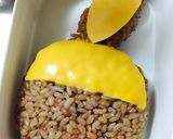 簡単!キャラ弁!ムーミンのミイ♡作り方1写真