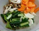 栄養たっぷり時短野菜炒め♡作り方1写真