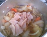 簡単♪節約にも！鶏むね肉で肉じゃが！作り方6写真
