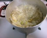 白菜と玉ねぎ大根 鶏挽き肉のコンソメ煮♪作り方5写真