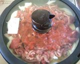 メープルマリネビーフと玉ねぎのトマト蒸し作り方7写真