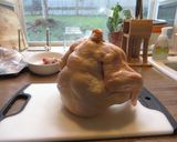 鶏の解体　丸ごとチキンもキッチンバサミで作り方1写真