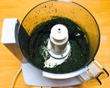 ＦＰで簡単♪大葉のジェノベーゼソース作り方5写真