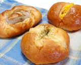 朝にぴったり！三種のお惣菜パン作り方18写真