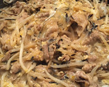 豚肉ともやしの卵とじ作り方4写真