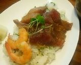 薬味ご飯の刺身丼作り方4写真