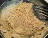 簡単＊かぼちゃとキノコのクリームパスタ作り方4写真