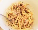 手抜きちゃんの超手抜き梅マヨパスタ作り方2写真