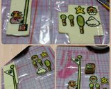 海苔アート キャラ弁 マリオ作り方4写真