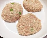 チーズ入りふわふわ豆腐ハンバーグ作り方4写真