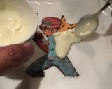 キャラチョコ X'masケーキ ポケモン作り方10写真