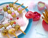 小学生向け！バレンタインに簡単お菓子串作り方6写真