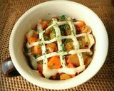 隠し味がみそ❤芽キャベツとお豆のトマト煮作り方5写真