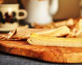 混ぜて焼くだけ☆簡単☆マロンチーズケーキ作り方5写真