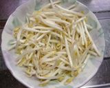 超・簡単時短おかず*もやしの巣ごもり卵*作り方1写真
