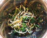 ☆ほうれん草ともやしのお浸し☆作り方4写真