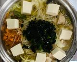 塩蔵生わかめ鍋!作り方5写真