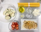 ローストサラダチキンと夏野菜の冷製パスタ作り方2写真
