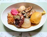 我が家の定番おでん！じゃがいも、手羽中入作り方10写真