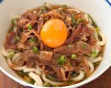 ☆甘辛肉ぶっかけうどん☆作り方5写真