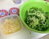 ツナとレタスとチーズのヘルシー洋風餃子作り方1写真