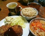 簡単！厚揚げ入りのヘルシーメンチカツ作り方5写真