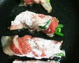 ピリ辛！大人のお弁当に 豚肉のネギ巻き作り方4写真